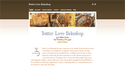 Desktop Screenshot of butterlovebakeshop.com